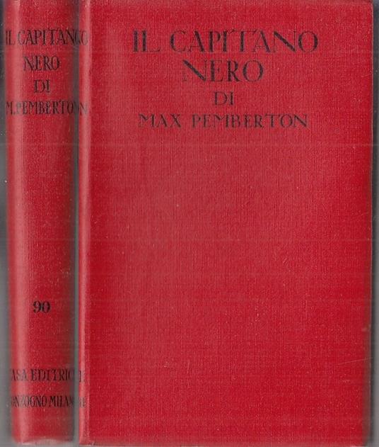 Il Capitano Nero - Max Pemberton - copertina