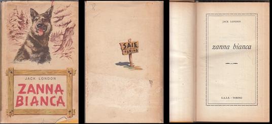 Zanna Bianca - Jack London - copertina