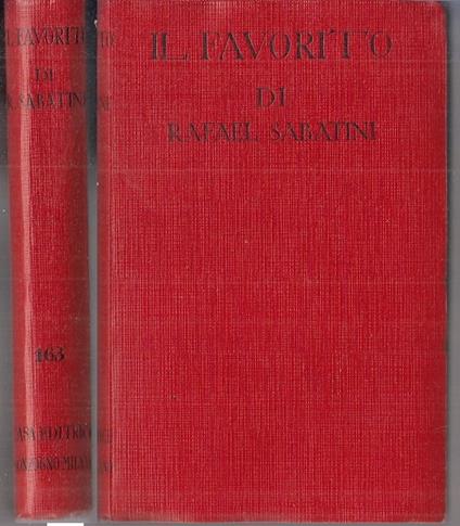 Il Favorito - Rafael Sabatini - copertina