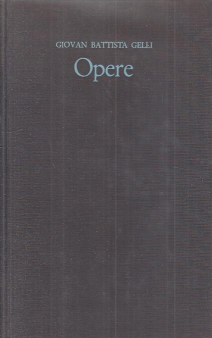 Opere - - copertina