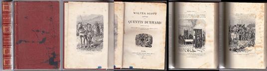 Quentin Durward Illustrè - Walter Scott - copertina