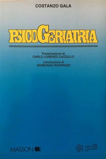 Psicogeriatria - copertina