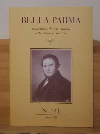 Rivista Bella Parma N.21 Anno Vii Arte Costume Letteratura - copertina