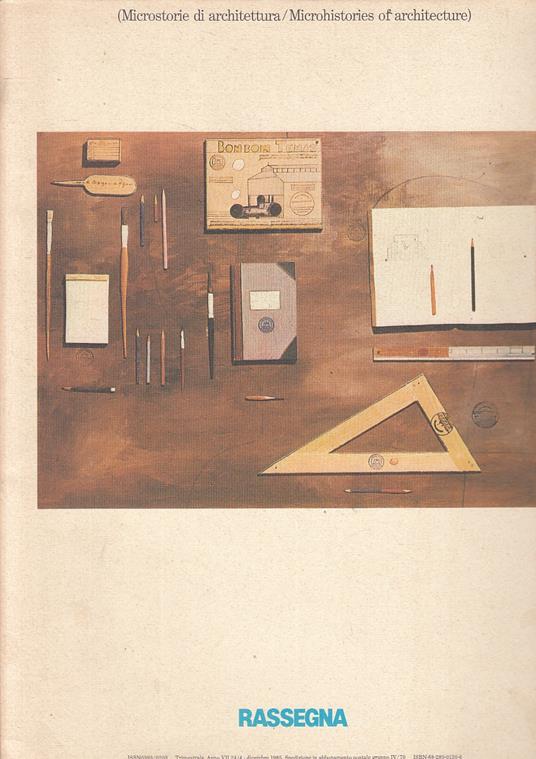 Architettura Rassegna 24 Microstorie - copertina