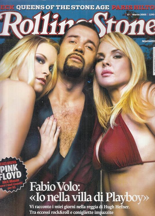 Rivista Magazine Rolling Stone N.17 Fabio Volo - copertina