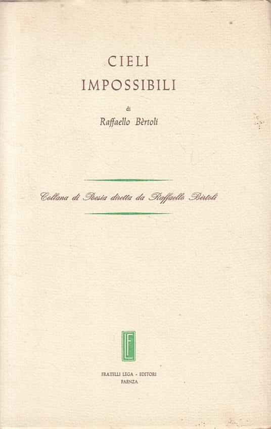 Cieli Impossibili - copertina