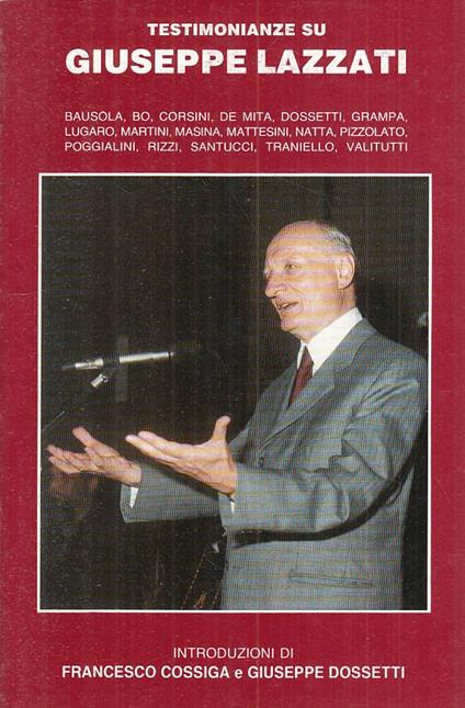 Testimonianze Su Giuseppe Lazzati - copertina