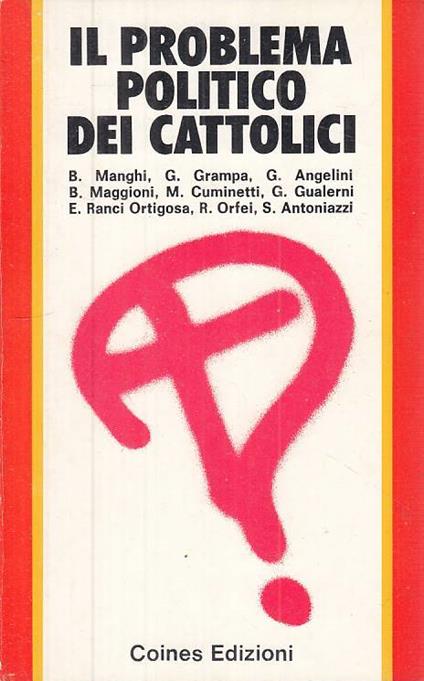 Il Problema Politico Dei Cattolici - copertina