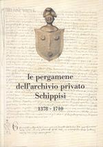 Pergamene Archivio Privato Schippisi 1978/1710