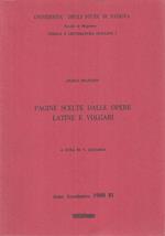 Pagine Scelte Opere Latine E Volgari- Poliziano- Padova