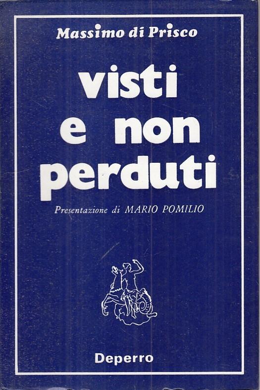 Visti E Non Perduti - - copertina
