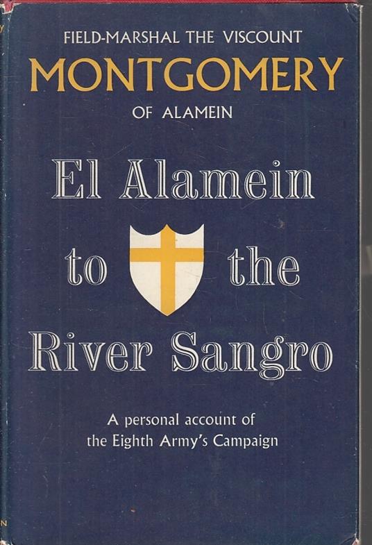 El Alamein To The River Sangro Inglese - copertina