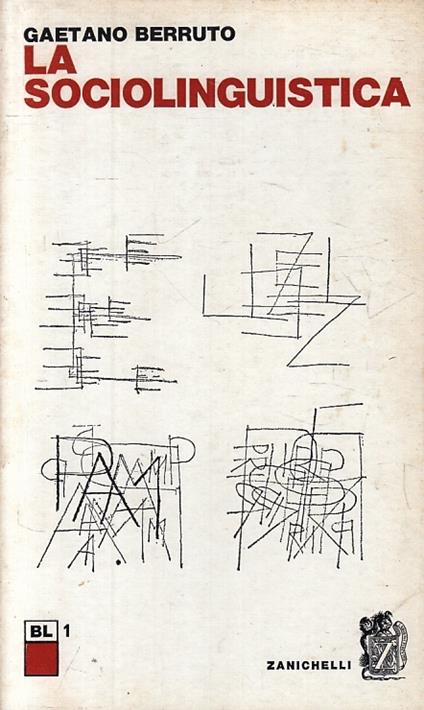 La Sociolinguistica - Gaetano Berruto - copertina