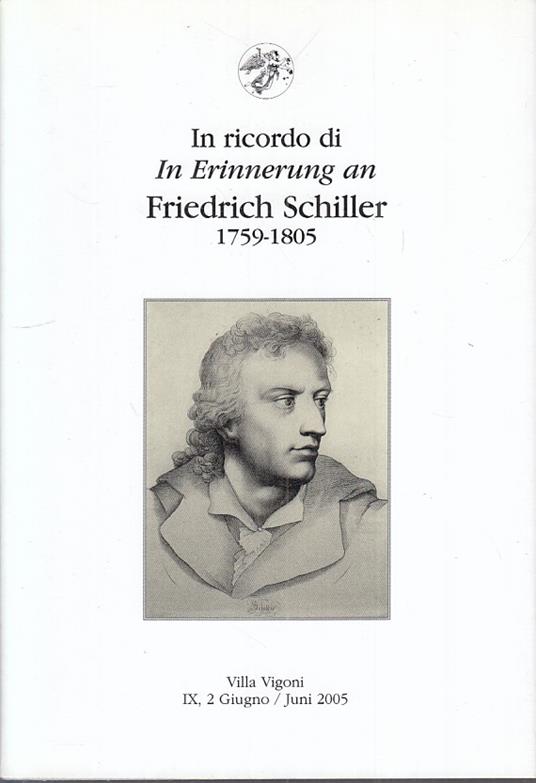 Friedrich Schiller 1759/1805 - copertina