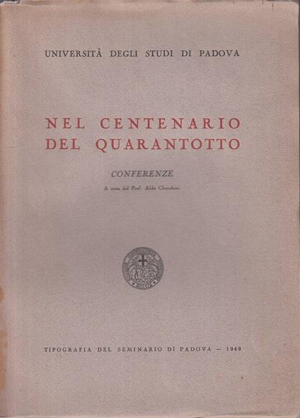 Nel Centenario Del Quarantotto Conferenze - copertina