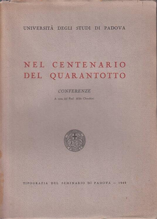 Nel Centenario Del Quarantotto Conferenze - copertina