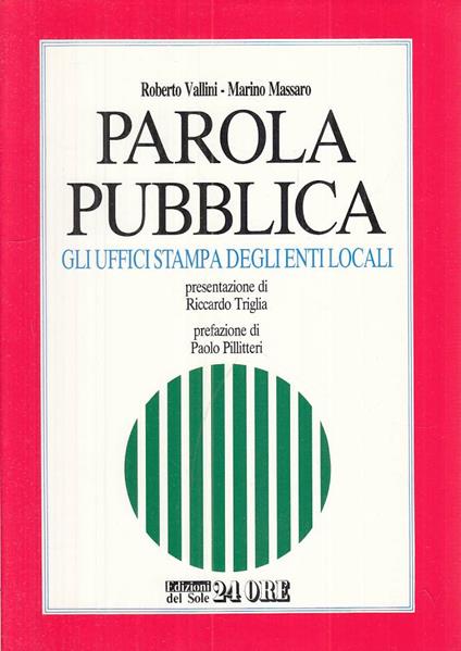 Parola Pubblica - copertina