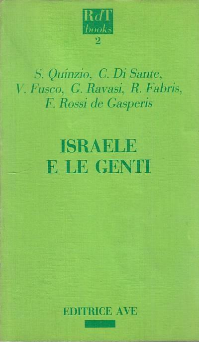 Israele E Le Genti - copertina