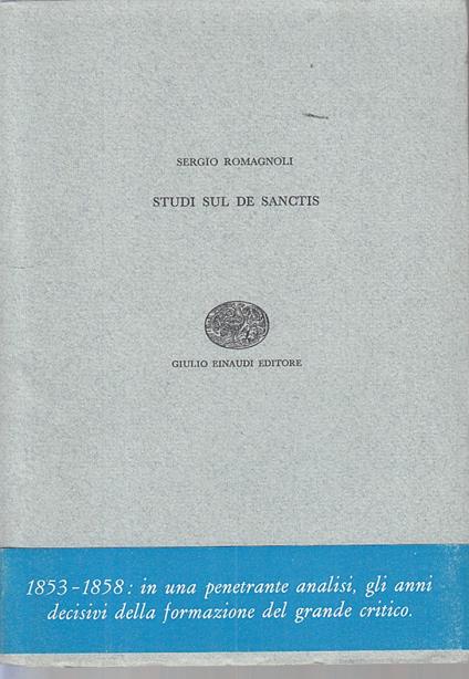 Studi Sul De Sanctis - copertina