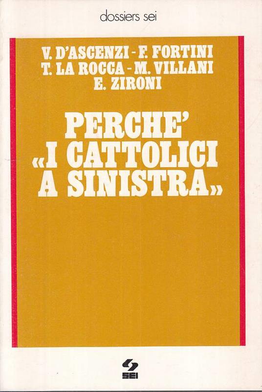 Perchè "I Cattolici A Sinistra" - copertina