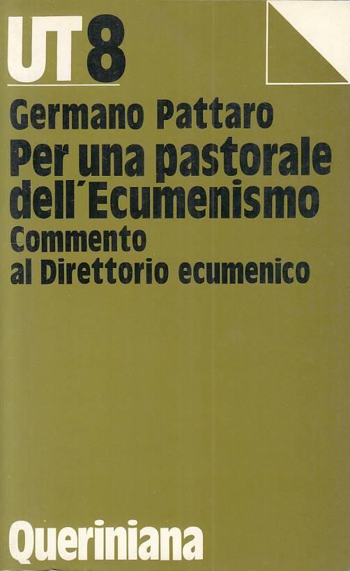 Per Una Pastorale Dell'ecumenismo - copertina