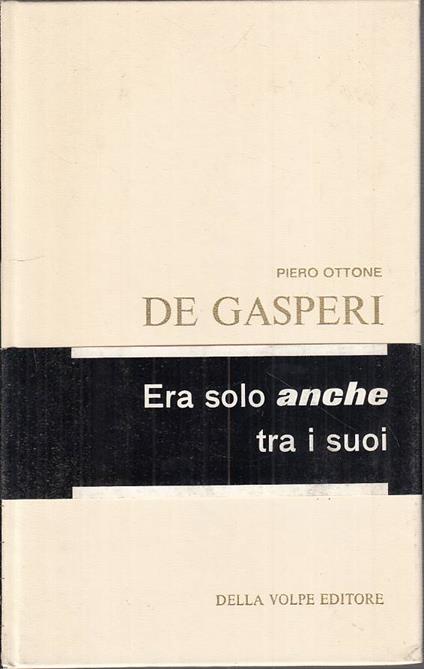 De Gasperi - Piero Ottone - copertina