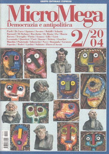 Micromega 2/2004 Democrazia E Antipolitica - copertina