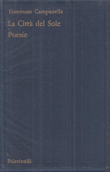 La Città Del Sole Poesie - Tommaso Campanella - copertina