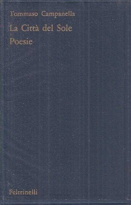 La Città Del Sole Poesie - Tommaso Campanella - copertina