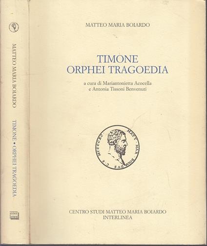 Timone Orphei Tragoedia Copia 174 - copertina