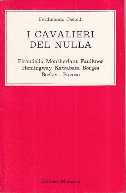 I Cavalieri Del Nulla - copertina