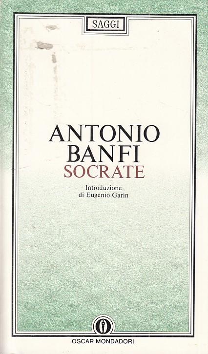 Socrate - - Antonio Banfi - copertina