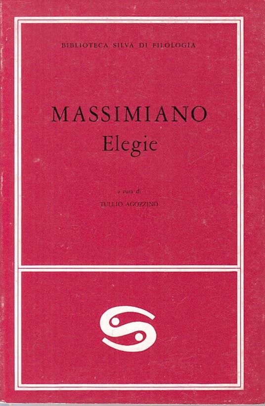 Elegie - - Massimiano - copertina