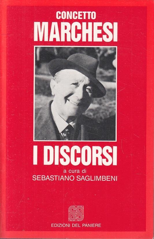 I Discorsi - Concetto Marchesi - copertina