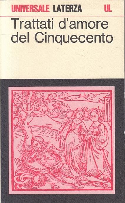 Trattati D'amore Del Cinquecento - copertina