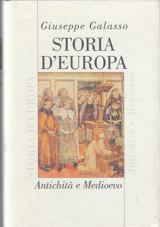 Storia D'europa 1 Antichità E Medioevo - Giuseppe Galasso - copertina