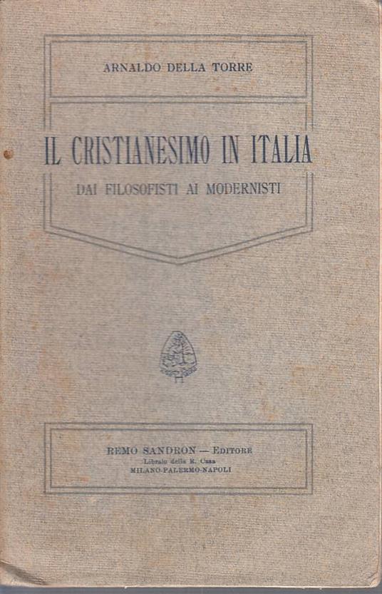 Il Cristianesimo In Italia - copertina
