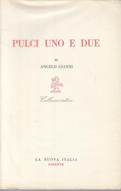 Pulci Uno E Due - Angelo Gianni - copertina