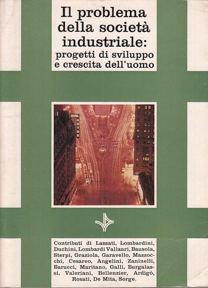 Problema Della Società Industriale - copertina