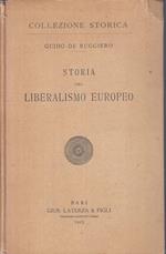 Storia Del Liberalismo Europeo