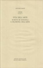 Opere Vol.V Vita Dell'arte