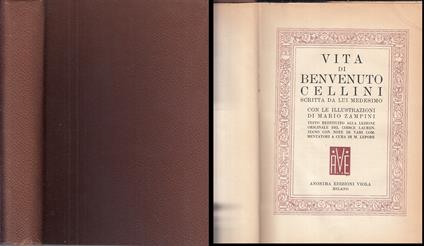 Vita Di Benvenuto Cellini Scritta Da Lui Medesimo - Benvenuto Cellini - copertina