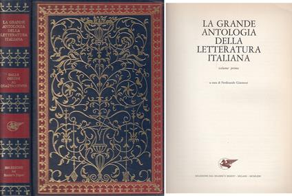 Grande Antologia Letteratura Italiana 1/2 - Ferdinando Giannessi - copertina