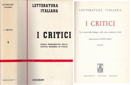 I Critici Vol.5 - copertina