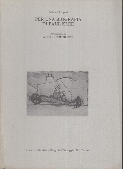 Per Un Biografia Di Paul Klee - copertina