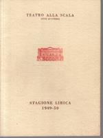 Teatro Alla Scala Stagione Lirica 1949/1950 Boris Godunov