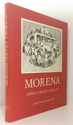Morena Opera Grafica 1954/1977 + Xilografia L'autostoppista- 1977- Cs-Xfs141