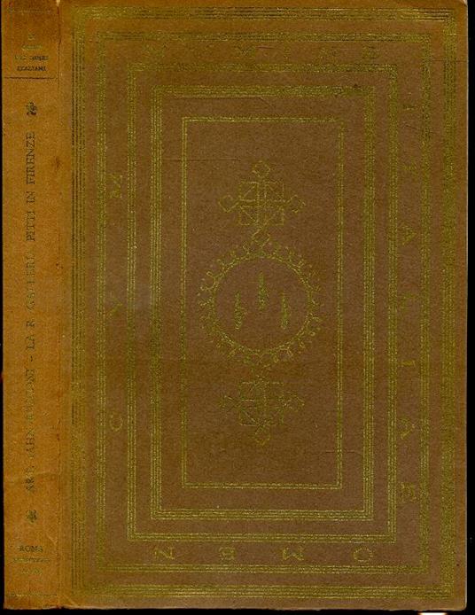 Galleria Pitti In Firenze - copertina