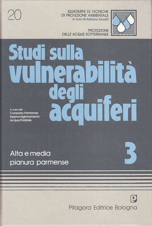 Studi Sulla Vulnerabilità Degli Acquiferi 3 - copertina