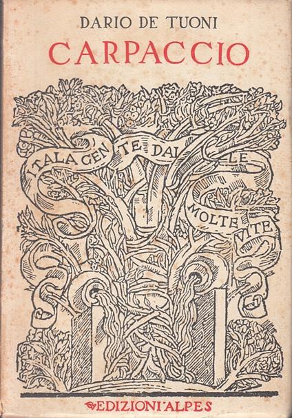 Carpaccio - Dario De Tuoni - copertina